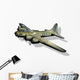 B-17 military airplane Wall Decal