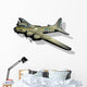 B-17 military airplane Wall Decal