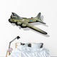 B-17 military airplane Wall Decal