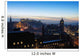 Central Edinburgh Scotland at Nightfall in Winter Wall Mural