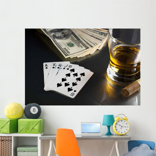 Poker Night Wall Decal