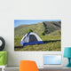 Camping in the mountains Wall Mural