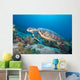 Hawksbill Turtle Eretmochelys Imbricata Wall Mural