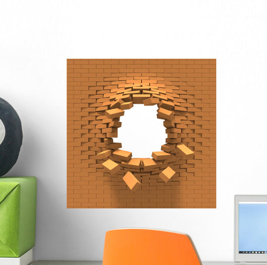 Destruction Brick Wall