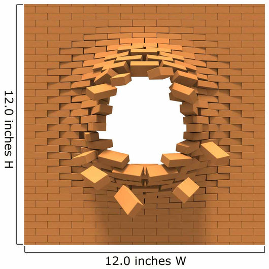 Destruction Brick Wall