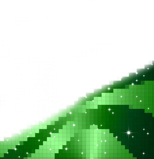 background pixels and stars Wall Decal