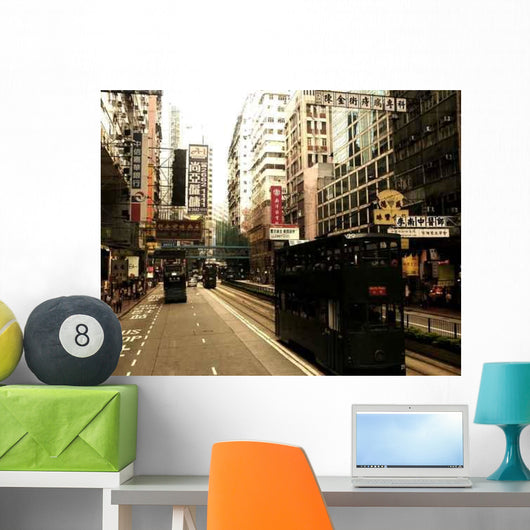 Hong Kong Wall Decal Design 1