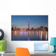 Skyline At Night, Toronto, Ontario, July 2007 Wall Mural