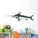 Hand Drawn Swordfish Wall Decal