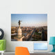 Aerial Trenton New Jersey City Scape Wall Decal