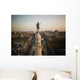 Aerial Trenton New Jersey Battle Monument Wall Decal