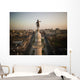 Aerial Trenton New Jersey Battle Monument Wall Decal