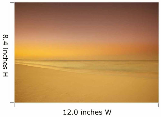 Sunset On Cable Beach, Nassau, Bahamas Wall Mural