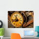Antique Grunge Clock Wall Mural