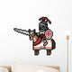 Vector Pixel Art Knight Wall Decal