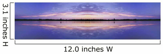 Mirror Image Of Medicine Lake, Alberta, Canada Wall Mural