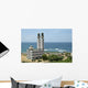 mosque at the seaside in Dakar senegal Wall Mural