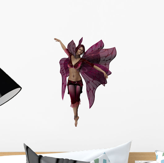 Purple Fairy Fantasy Wall Decal