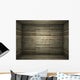 interior wooden room Wall Mural
