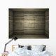 interior wooden room Wall Mural