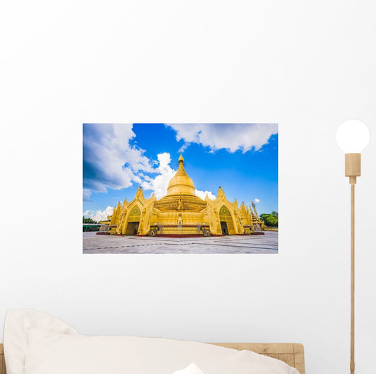 Yangon Myanmar Pagoda Wall Decal