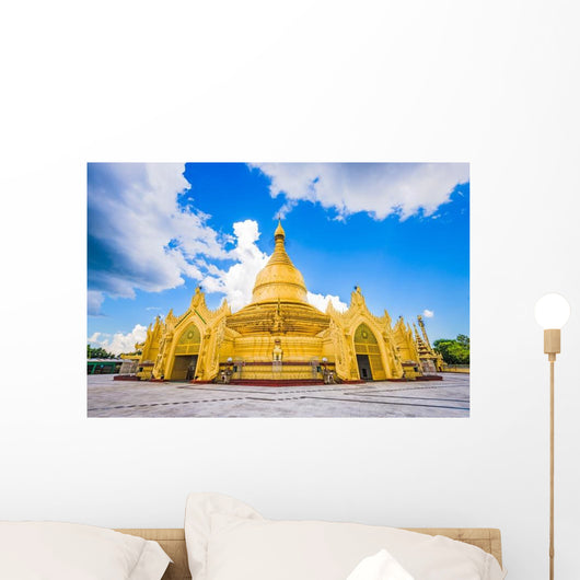Yangon Myanmar Pagoda Wall Decal