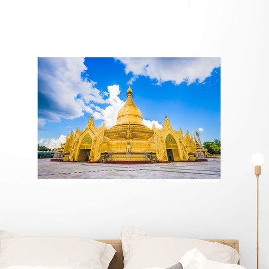 Yangon Myanmar Pagoda Wall Decal