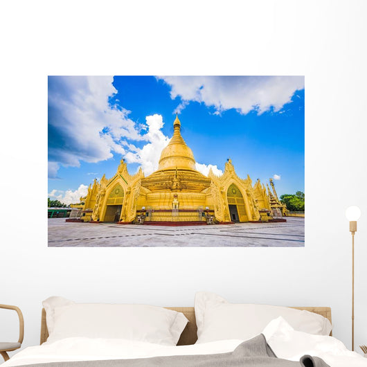 Yangon Myanmar Pagoda Wall Decal