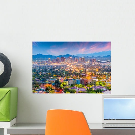 Phoenix Arizona Usa Cityscape Skyline Wall Decal