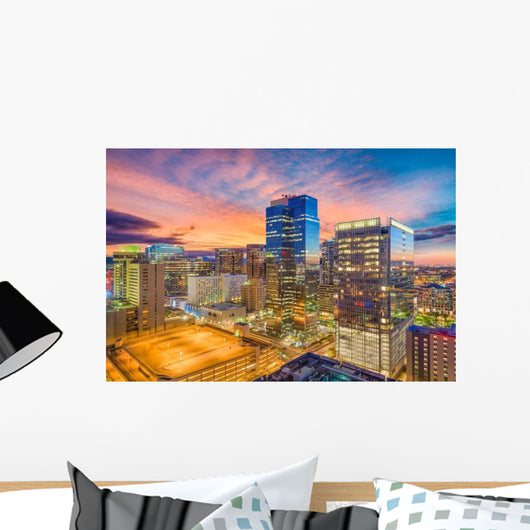 Phoenix Arizona Usa Downtown Cityscape Wall Decal