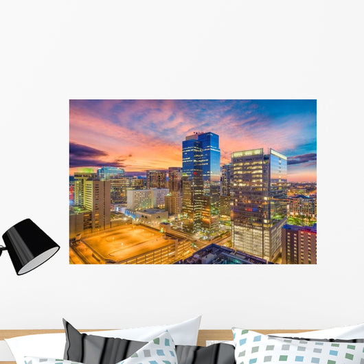 Phoenix Arizona Usa Downtown Cityscape Wall Decal