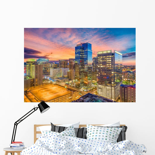 Phoenix Arizona Usa Downtown Cityscape Wall Decal