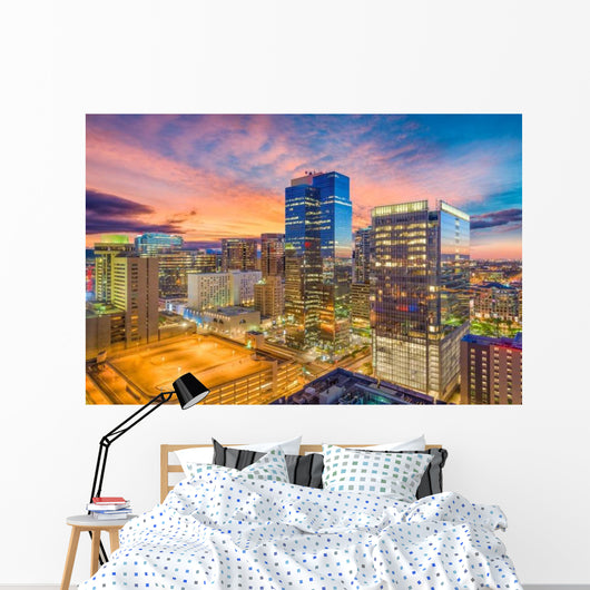 Phoenix Arizona Usa Downtown Cityscape Wall Decal