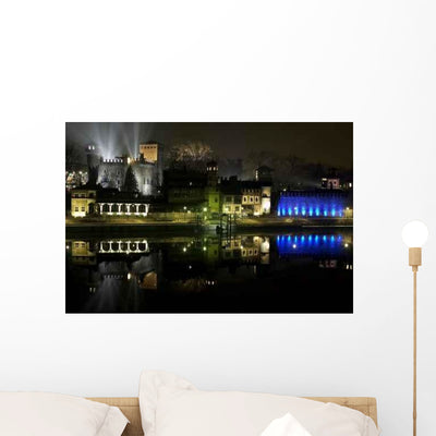 Torino Wall Decal Design 2 shown on a wall