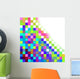 multicolor mosaic background Wall Mural