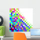 multicolor mosaic background Wall Mural