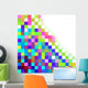 multicolor mosaic background Wall Mural