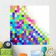 multicolor mosaic background Wall Mural