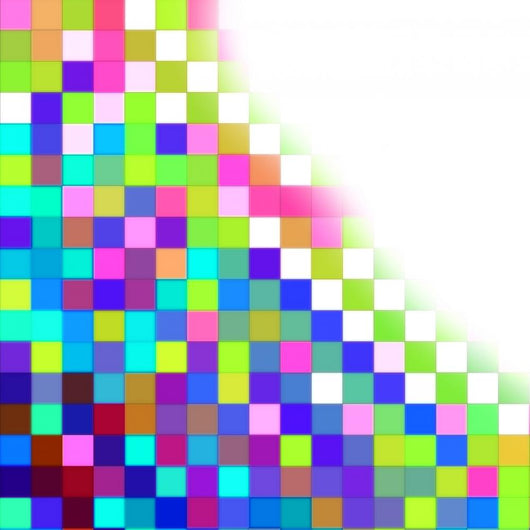multicolor mosaic background Wall Mural