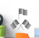 checkered flag Wall Decal