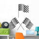 checkered flag Wall Decal
