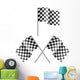 checkered flag Wall Decal