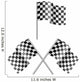checkered flag Wall Decal