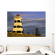 Lighthouse, West Point, Prince Edward Island Wall Mural