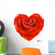 Red Rose Shape Heart