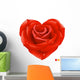 Red Rose Shape Heart