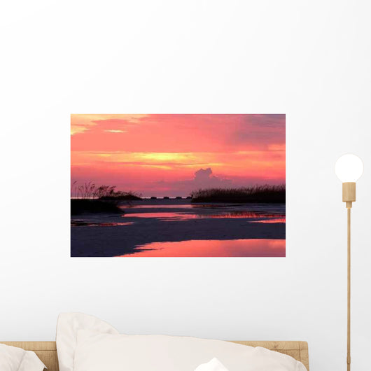 Late Evening Glow Wall Decal