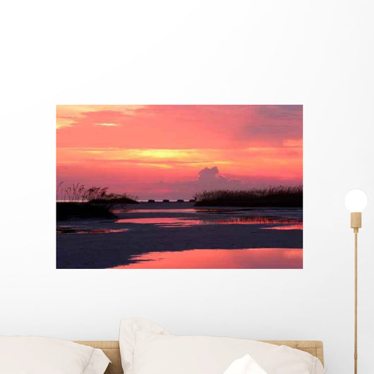Late Evening Glow Wall Decal