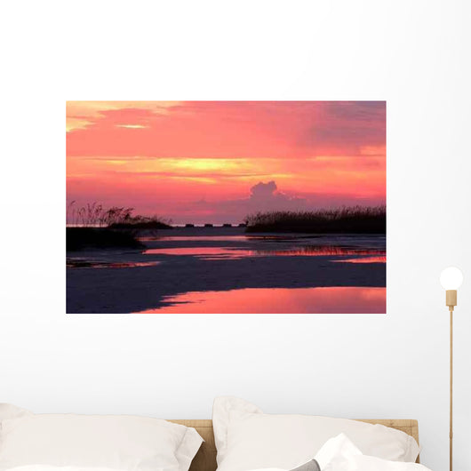 Late Evening Glow Wall Decal