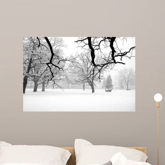 Winter Scene Wall Mural